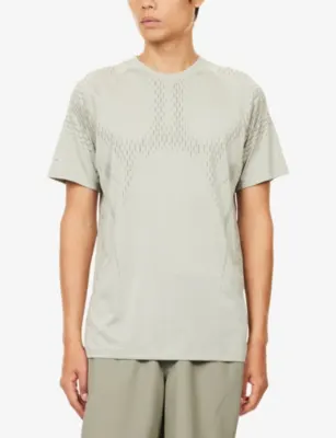 NIKE Dri-Fit ADV Crew-Neck Stretch-Woven T-Shirt detail 3