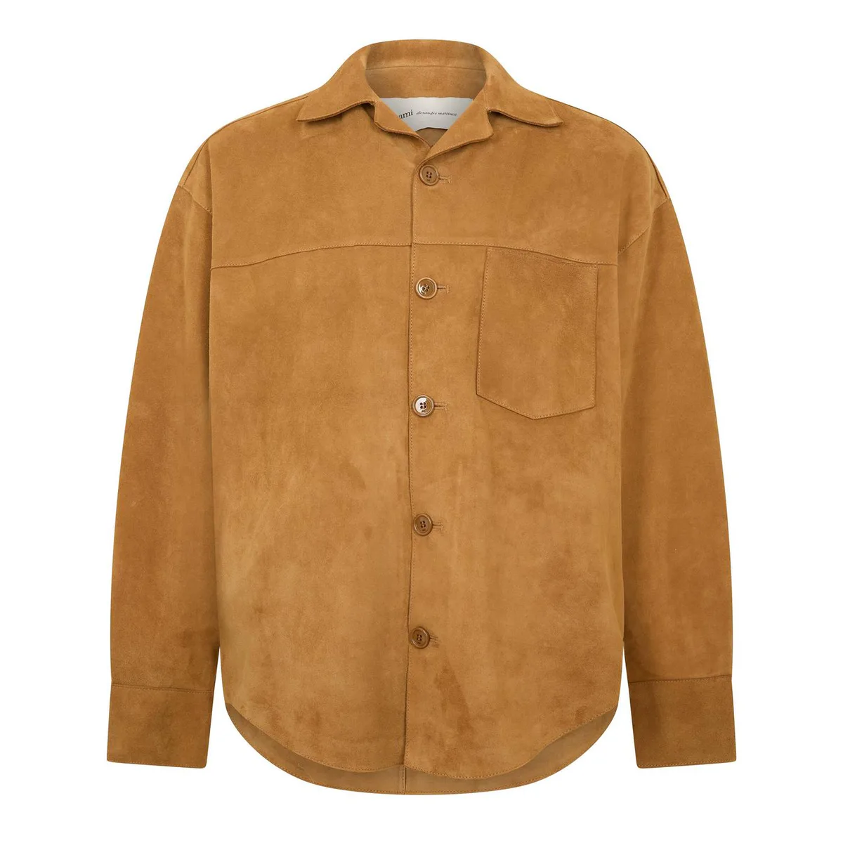 Ami Paris Men's Suede Overshirt