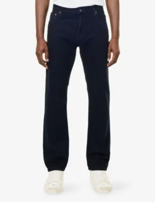 REPLAY Aideen Straight-Leg Cotton Denim Jeans - 29/30 in DARK BLUE, additional product view 3