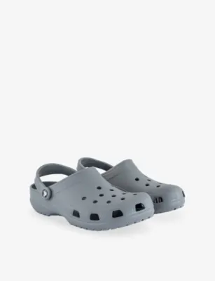 CROCS Classic Rubber Clogs - EUR 40 / 6 UK MEN in CONCRETE, additional product view 3