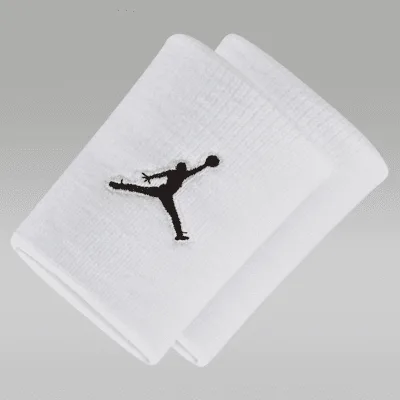 Jordan Jumpman Wristbands - White/Black
