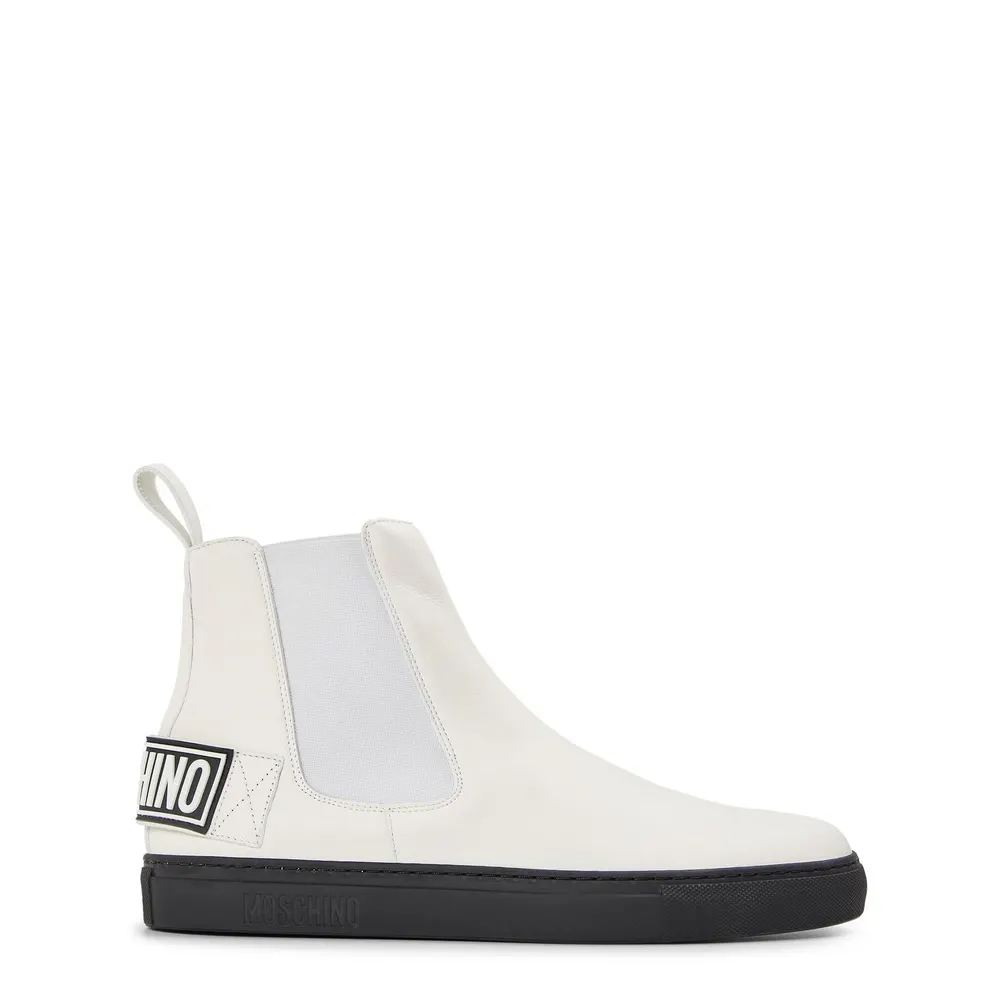 Moschino Men's Flat Ankle Boots