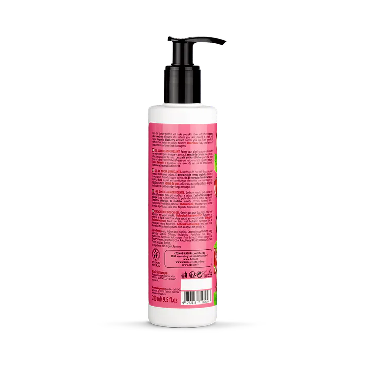 Organic Shop Softening Shower Gel Cherry & Blueberry 280ml detail 3