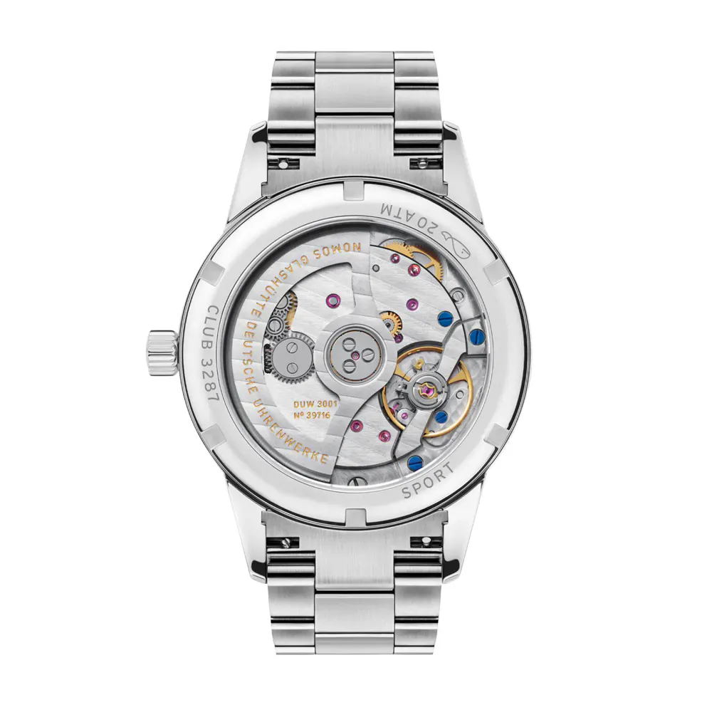 NOMOS Glashutte Club Sport Neomatik Polar 37mm in Blue, additional product view 2