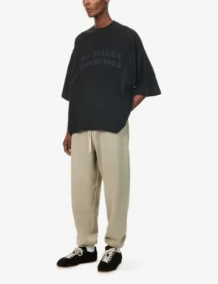 FEAR OF GOD ESSENTIALS Sports Mesh Merch Cotton T-Shirt detail 2