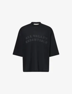 FEAR OF GOD ESSENTIALS Sports Mesh Merch Cotton T-Shirt