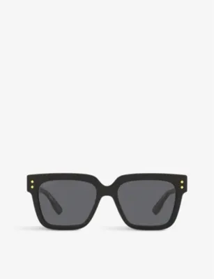 GUCCI GG1084S square-frame acetate sunglasses