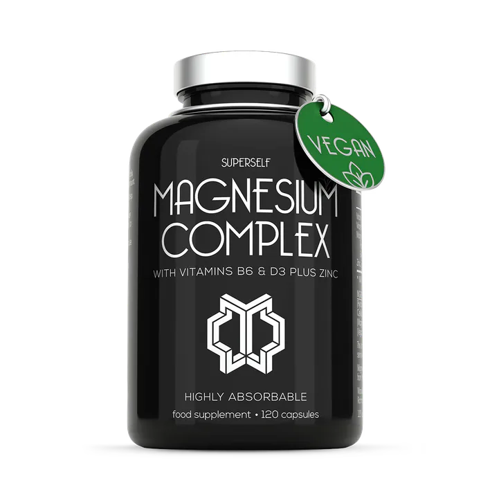 SuperSelf Magnesium Complex with Zinc, Vitamins D3 & B6 120 Capsules