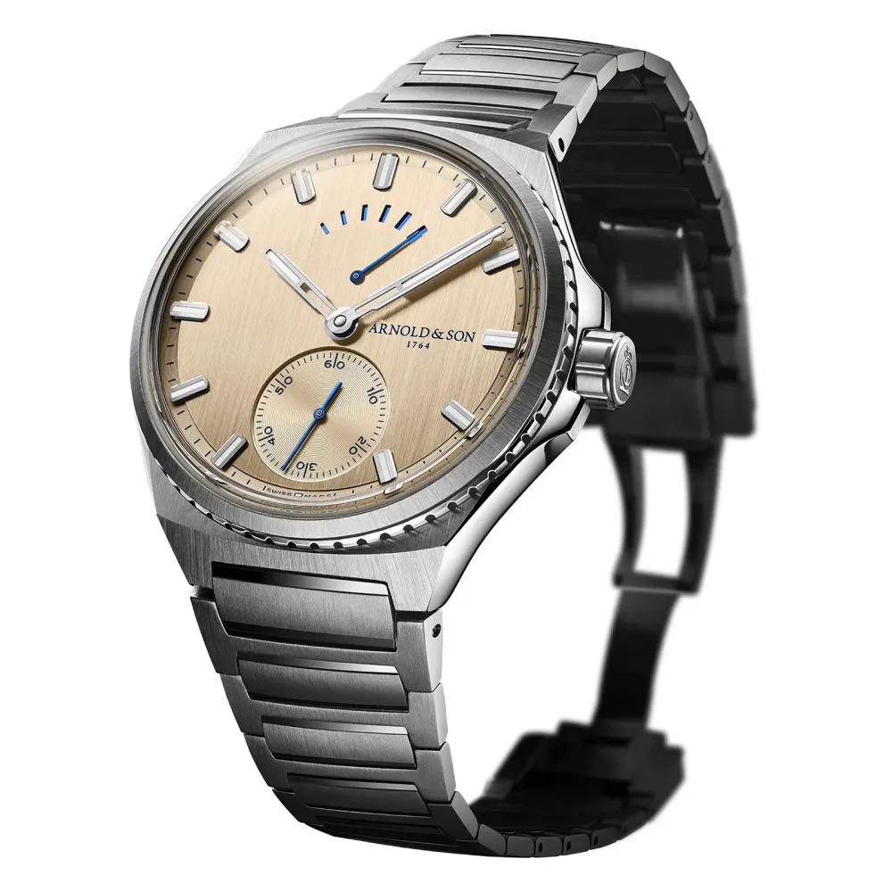 Arnold And Son Chronometry Longitude Titanium 42.5mm Watch Gold in Gold, additional product view 2