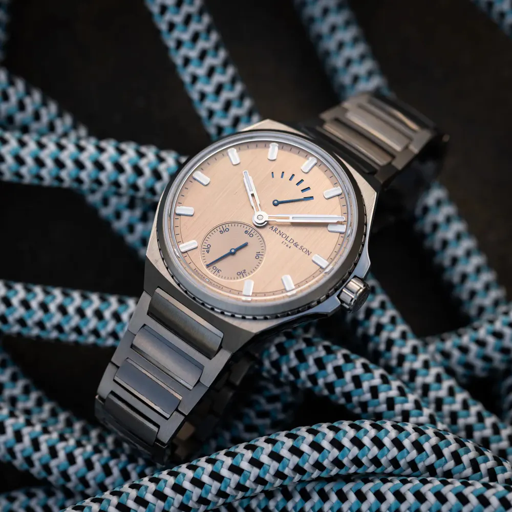 Arnold And Son Chronometry Longitude Titanium 42.5mm Watch Gold in Gold, additional product view 3