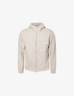 ORLEBAR BROWN Mathers Zip-Through Cotton And Cashmere Blend Hoody
