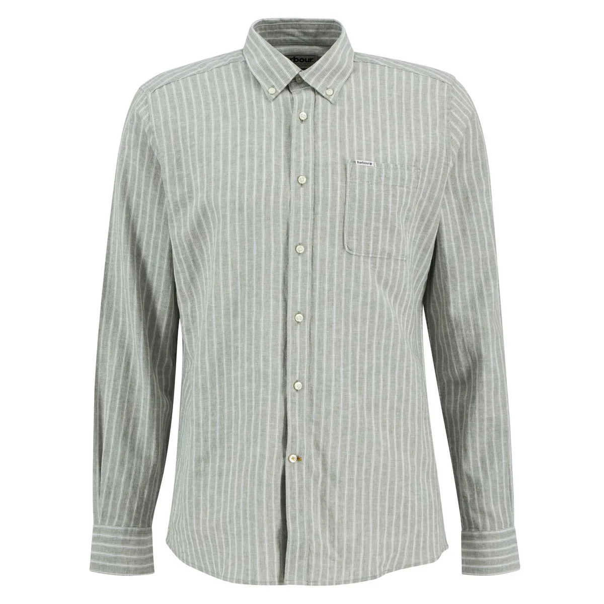 Barbour Mens Nelson Striped Long-Sleeved Tailored Shirt