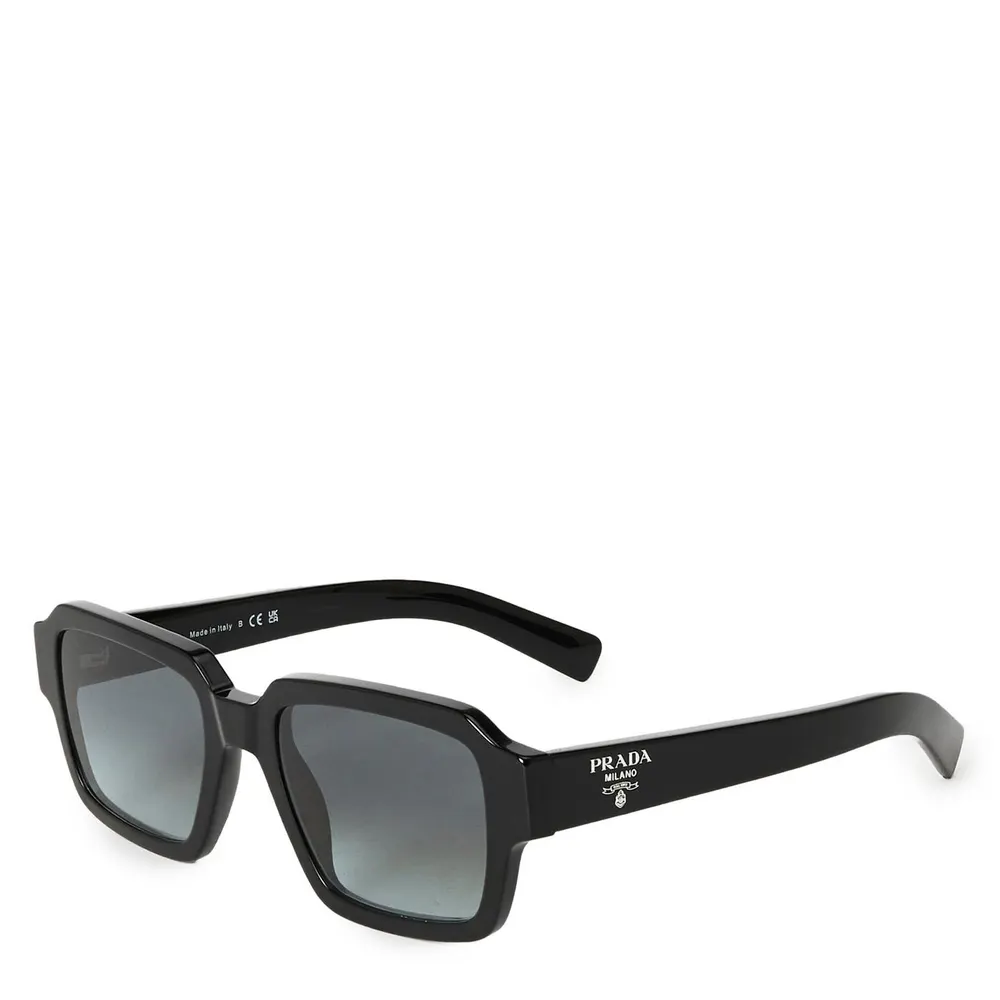Prada Men's Geometric UV Protection Square Sunglasses