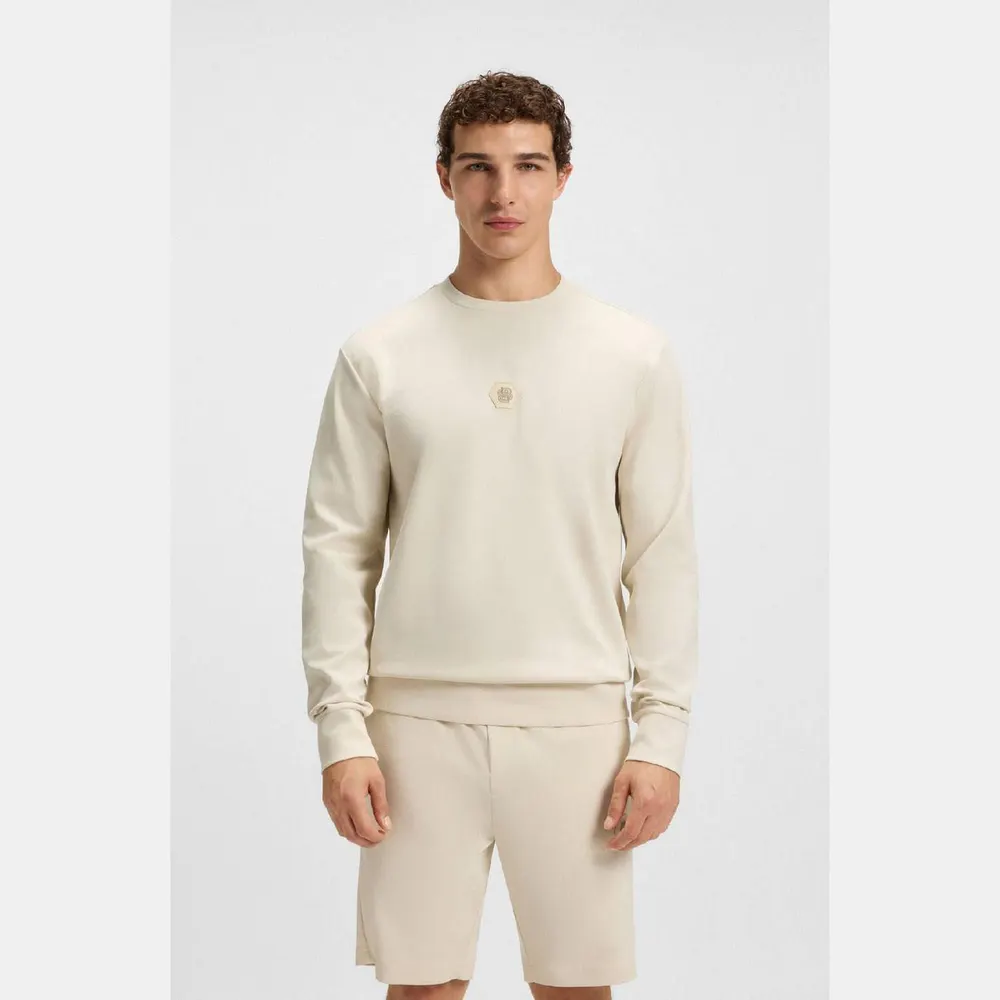 Boss CN Future Cotton Blend Sweatshirt detail 2
