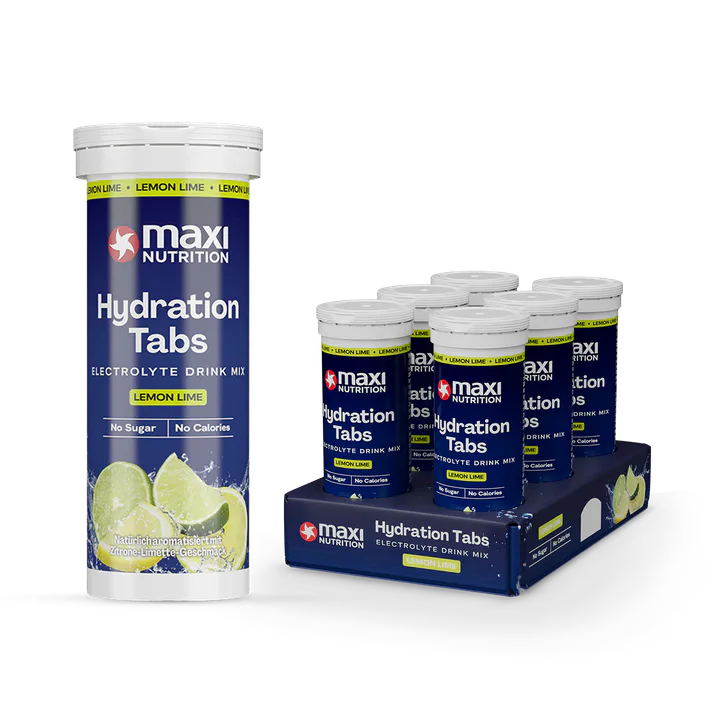 Maxi Nutrition MaxiNutrition Hydration tabs, Lemon Lime, Zero Sugar 6 x10 Tablets (6 Pack)