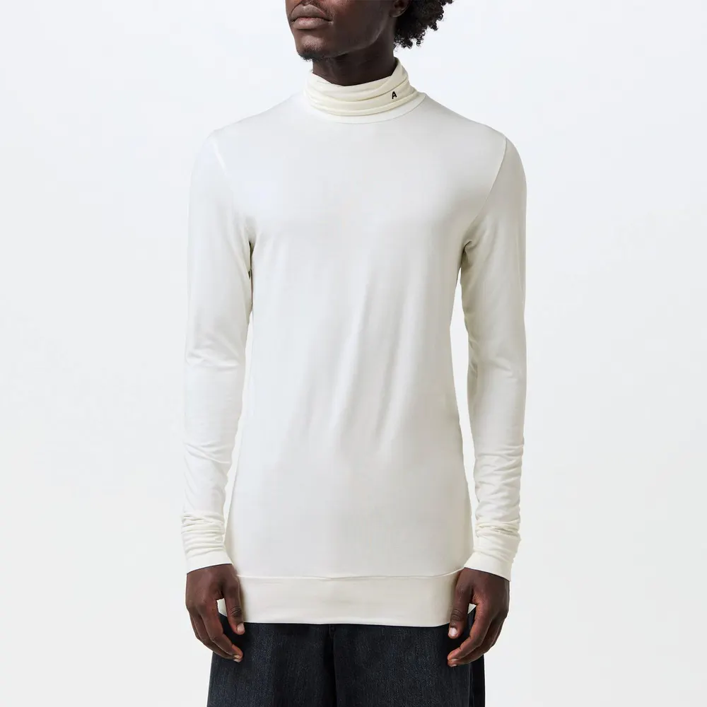 Ambush Men's Long-Sleeve T-Shirt in White, additional product view 3