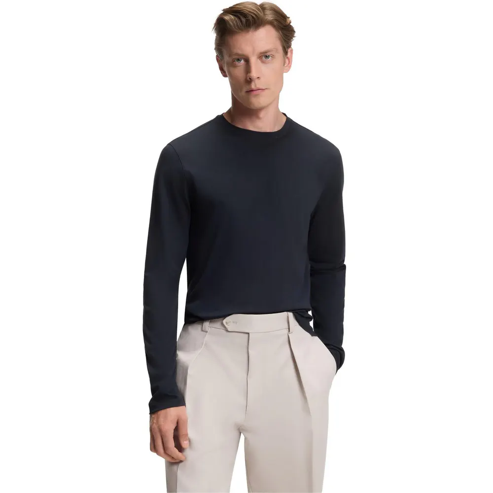 Boss Men's Townley Cotton Crew Neck Sweatshirt detail 2