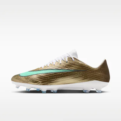 Nike Mercurial Superfly 11 Pro 'Kylian Mbappé' Artificial-Grass Low-Top Football Boots - Metallic Gold/Green Glow