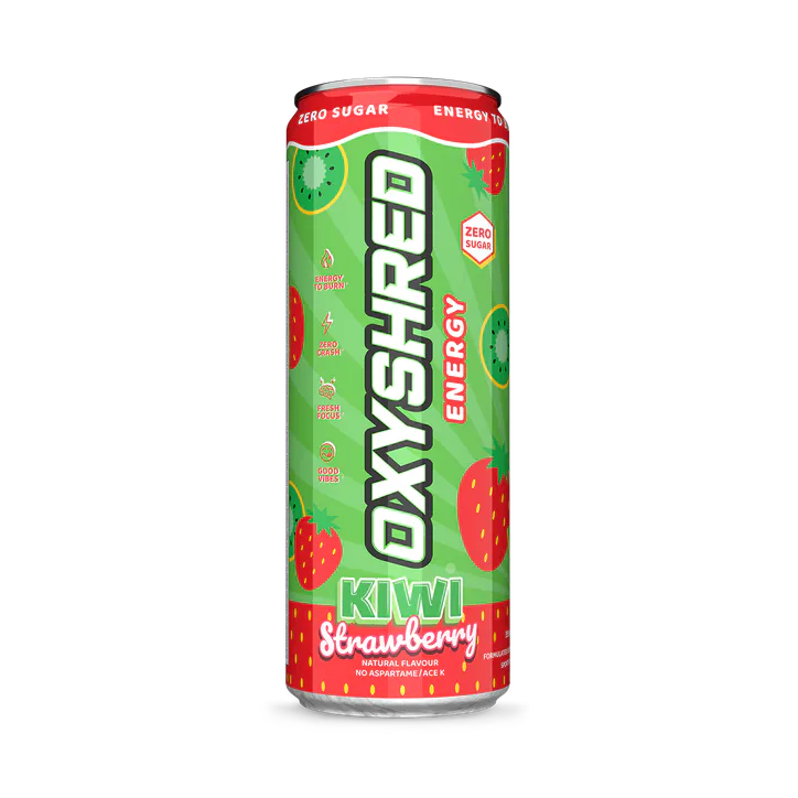 Oxyshred Energy RTD Kiwi Strawberry 355 ml