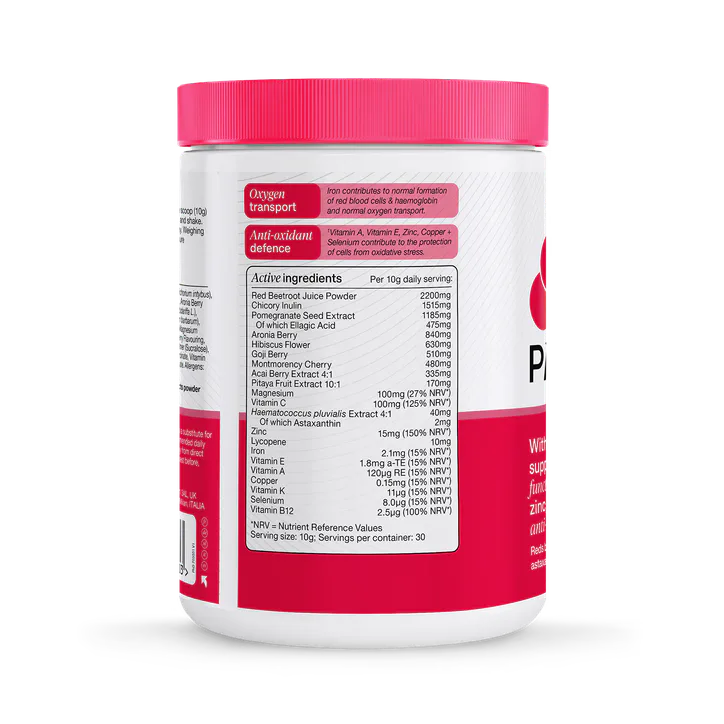 PhD Reds Powder Raspberry 1000 g detail 2