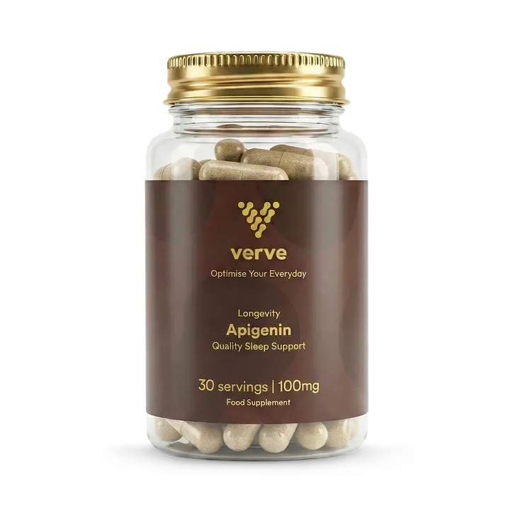 Verve Apigenin 100mg - Longevity & Quality Sleep Support - 30 Servings