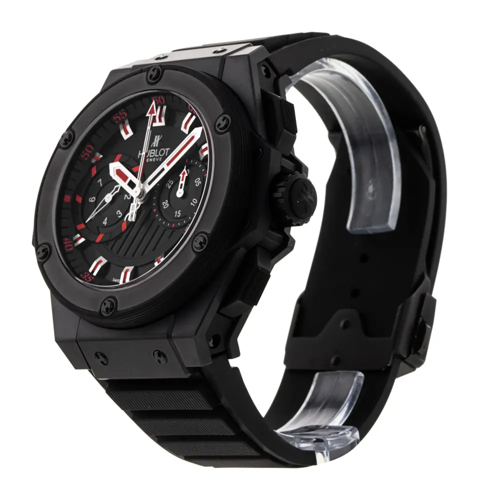 Hublot King Power 715.CI.1123.RX — 2002 — Very good in Black Baton, additional product view 2