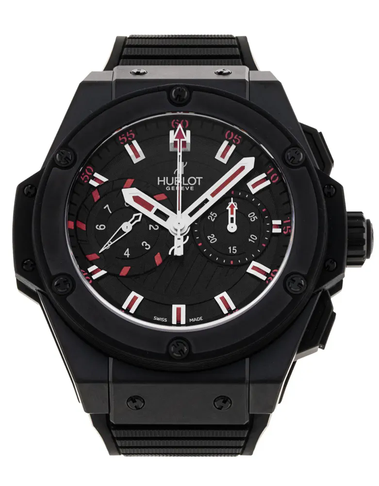 Hublot King Power 715.CI.1123.RX — 2002 — Very good in Black Baton – Pre-owned watches