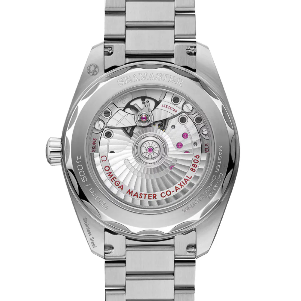 Omega Seamaster Railmaster 38mm Mens Watch Grey detail 2
