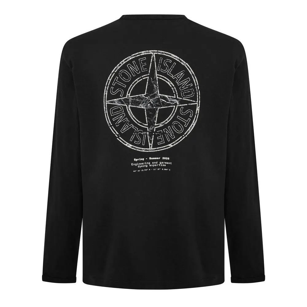 Stone Island Men's Long Sleeve T-Shirt detail 2
