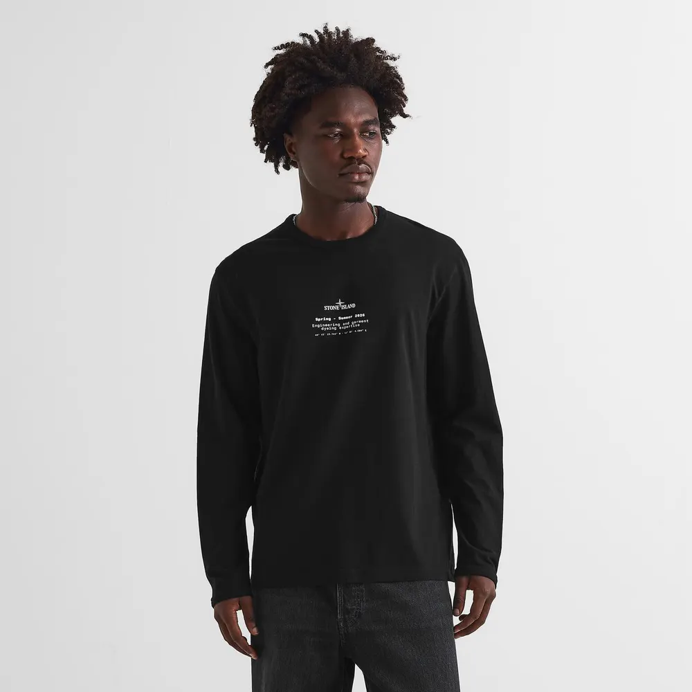 Stone Island Men's Long Sleeve T-Shirt detail 3