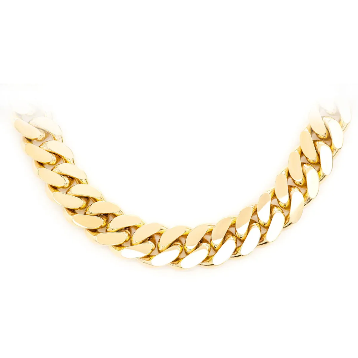 For Him Miami Cuban Gold Chain in 12mm / Rose Gold / 22" – Chain