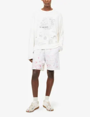 PALY HOLLYWOOD Joshua Tree Cotton Track Shorts detail 2