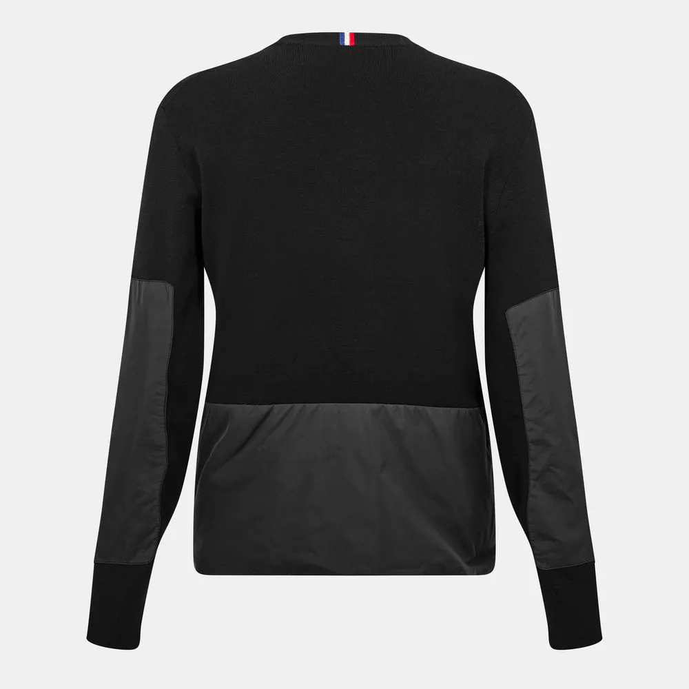 Moncler Grenoble Mens Knitted Top in Black 999, additional product view 2