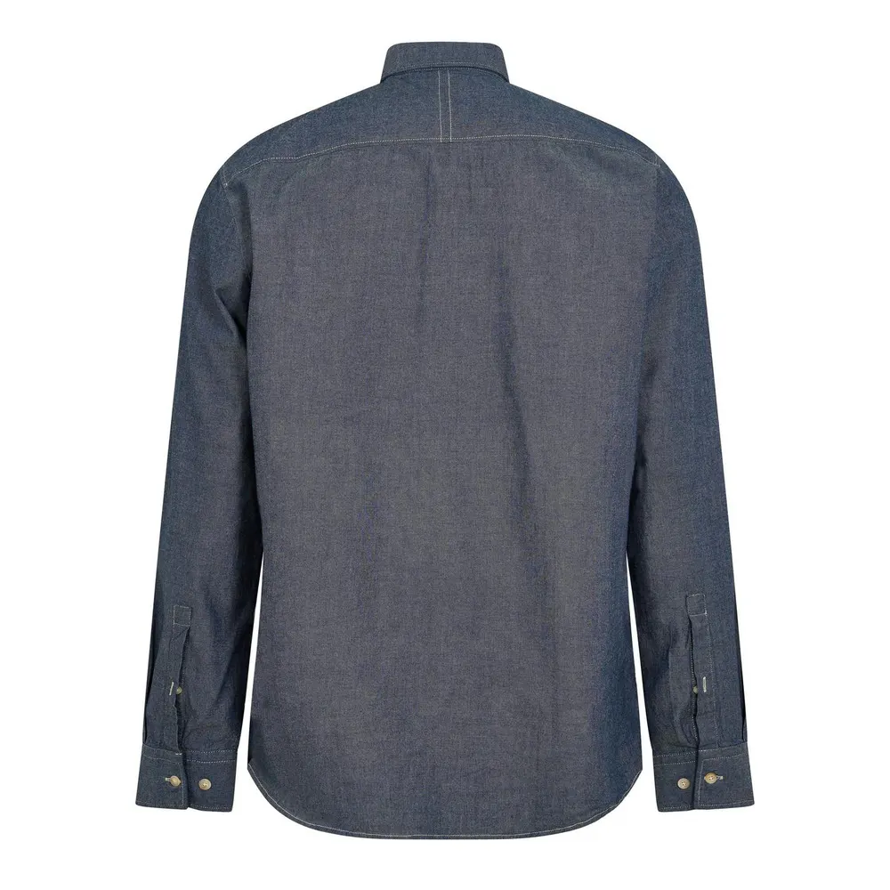 Hugo Men's Ermann 10 Long Sleeve Oxford Shirt detail 2