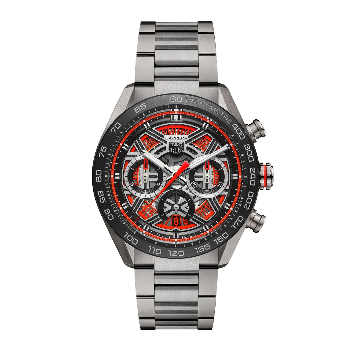 TAG Heuer Carrera Chronograph Extreme Sport Limited Edition 44mm Mens Watch Red