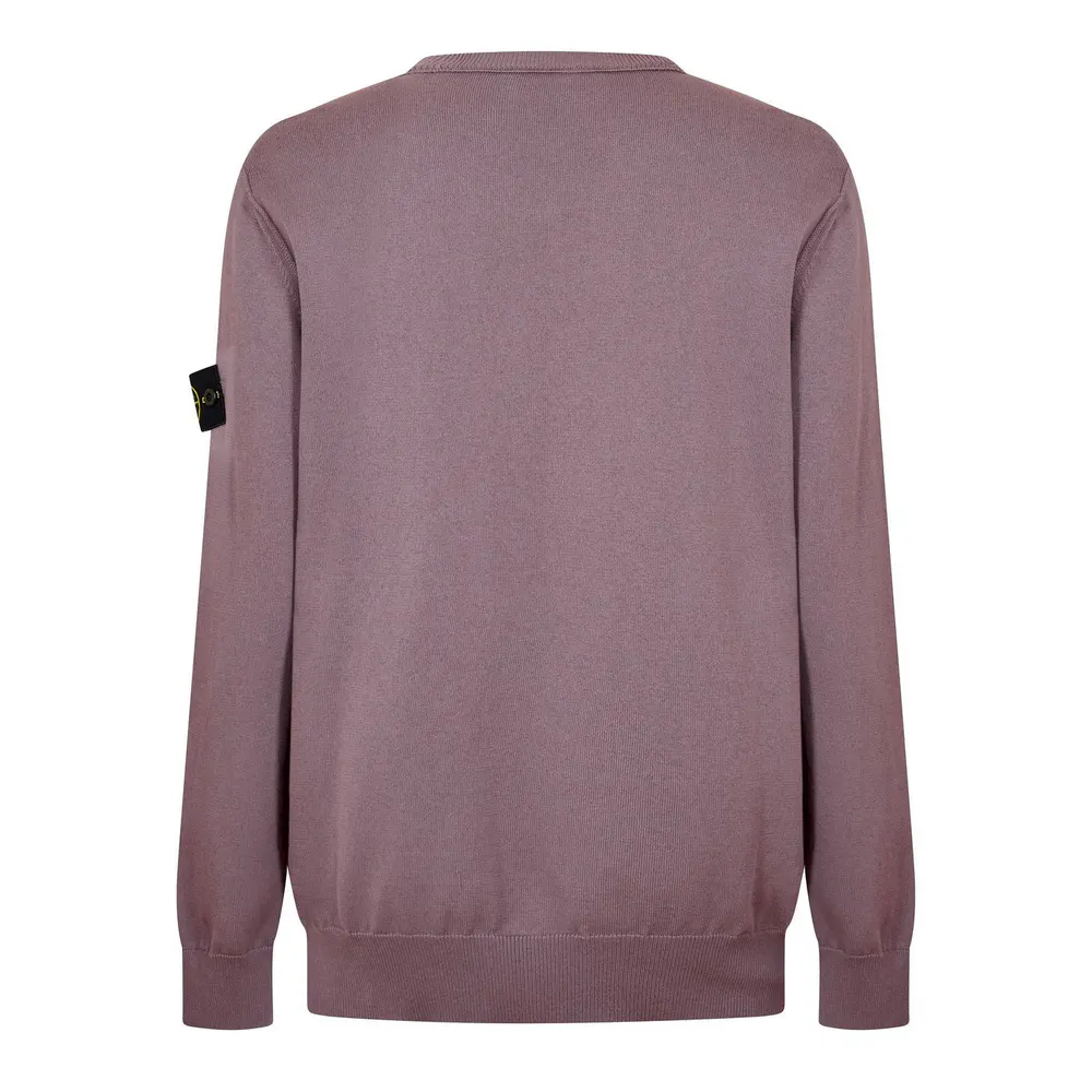 Stone Island Men's Crew Neck Jumper detail 2