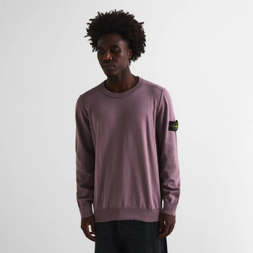 Stone Island Men's Crew Neck Jumper detail 3