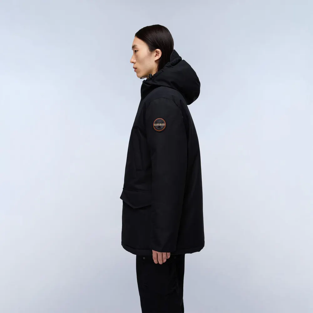 Napapijri Men's Napa Weather-Resistant Hooded Parka detail 2