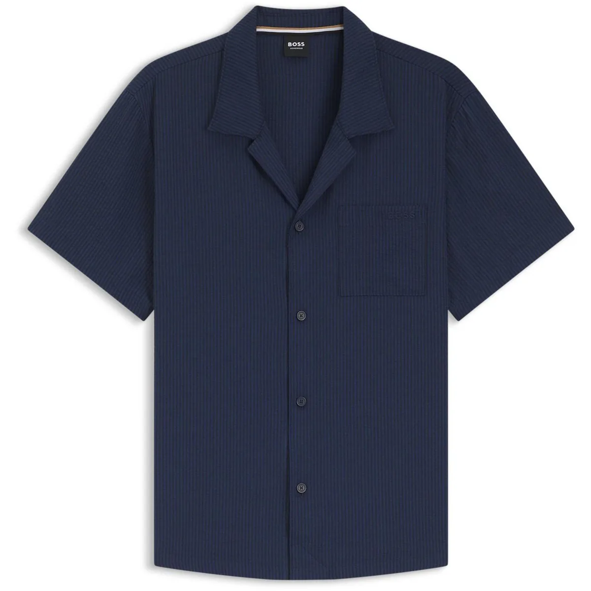 Boss Mens BOSS Bodywear Short Sleeve Plain Shirt