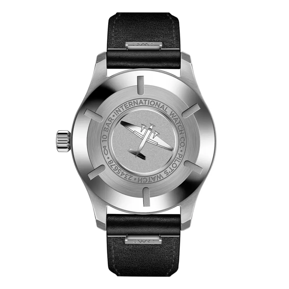 IWC Pilot Mark XX 40mm Mens Watch White detail 2