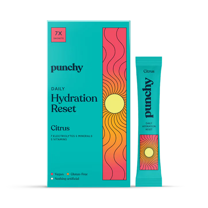 Punchy Daily Hydration Reset Citrus 7 Sachets