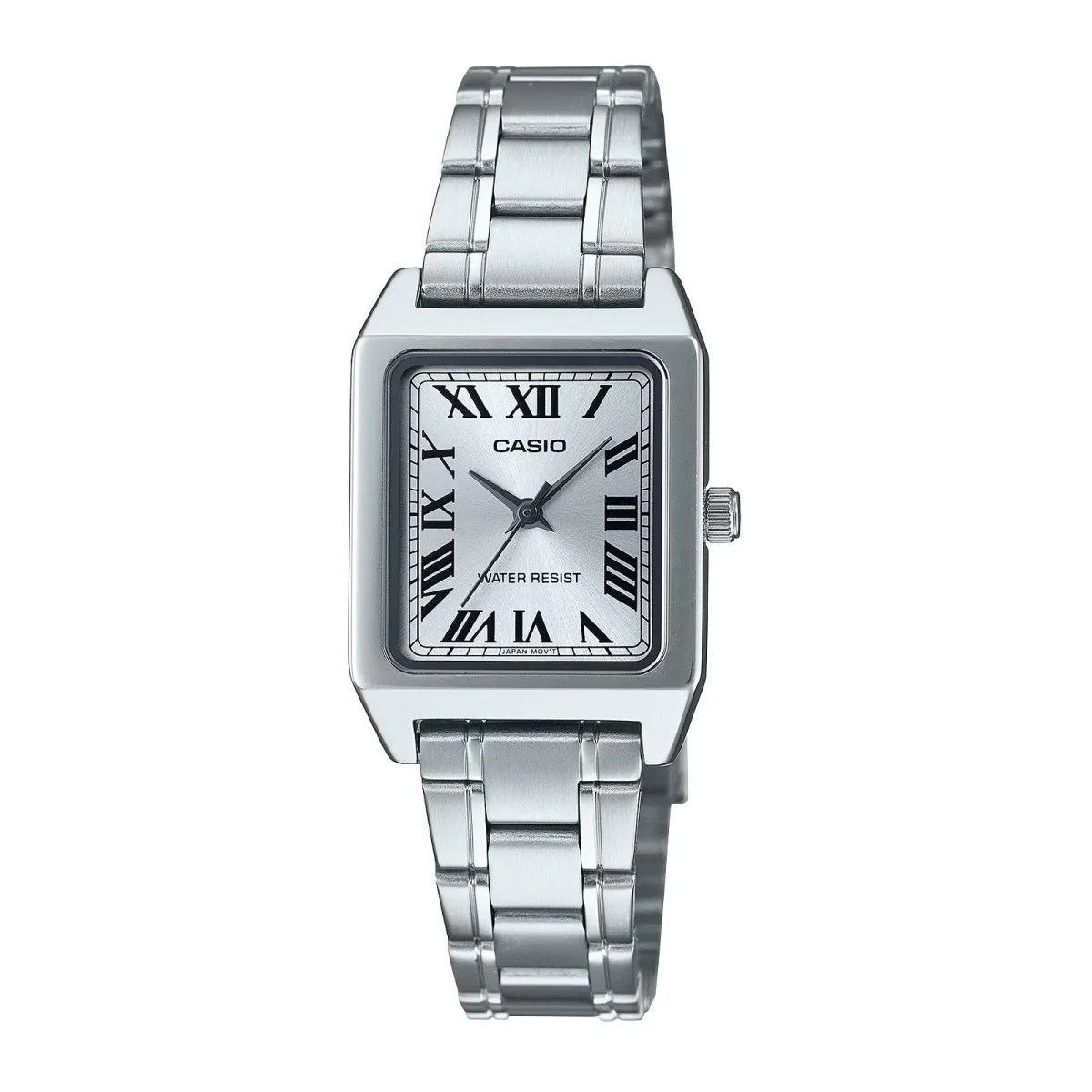Casio Standard Quartz 31mm X 22mm Unisex Watch Silver