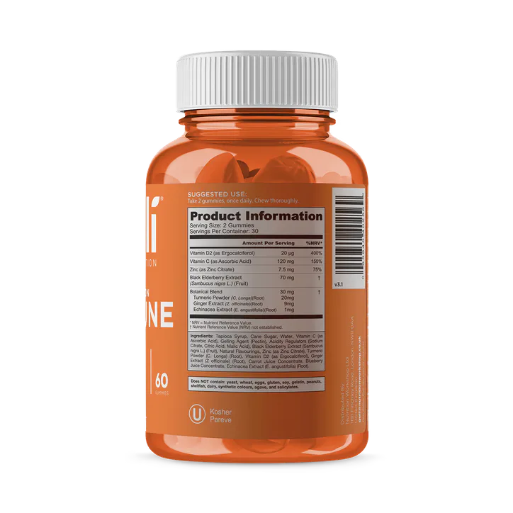 Goli Triple Action Immune Gummies 60 detail 2