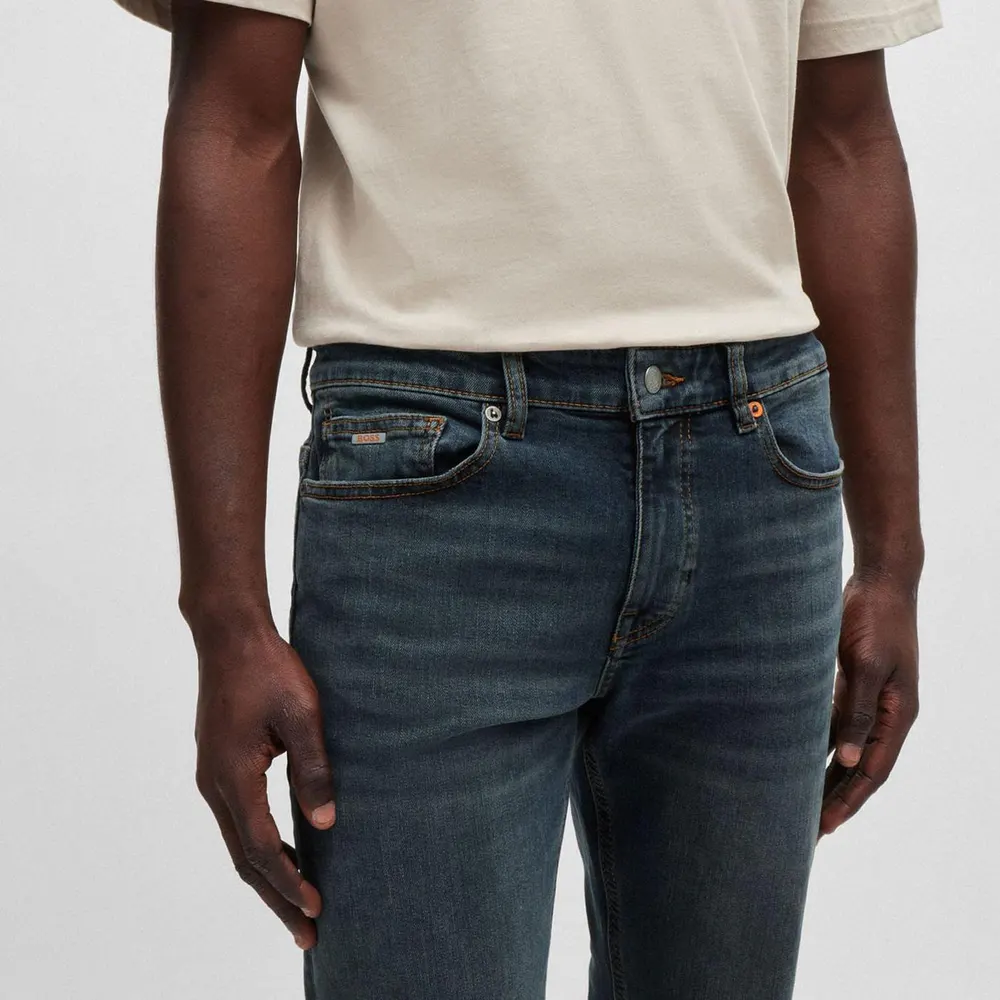 Boss Delaware BC-L-P Slim-Fit Jeans detail 3
