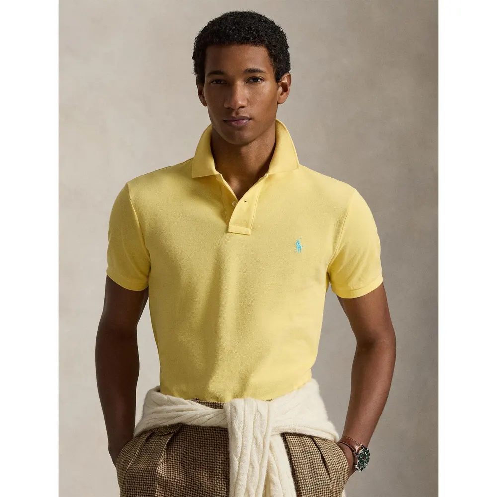 Polo Ralph Lauren Men's Custom Slim Short Sleeve Shirt detail 2