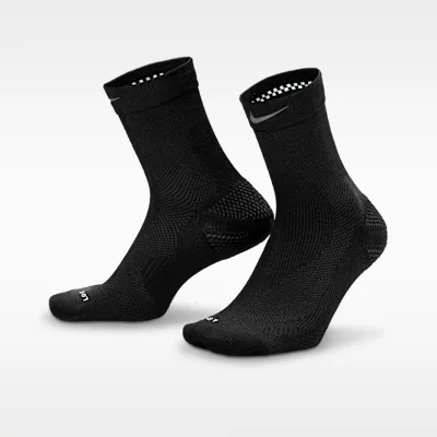 Nike Run Wool Running Micro-Crew Socks (1 Pair) - Black/Dark Smoke Grey/Dark Smoke Grey in Black/Dark Smoke Grey/Dark Smoke Grey – Nike men's and unisex