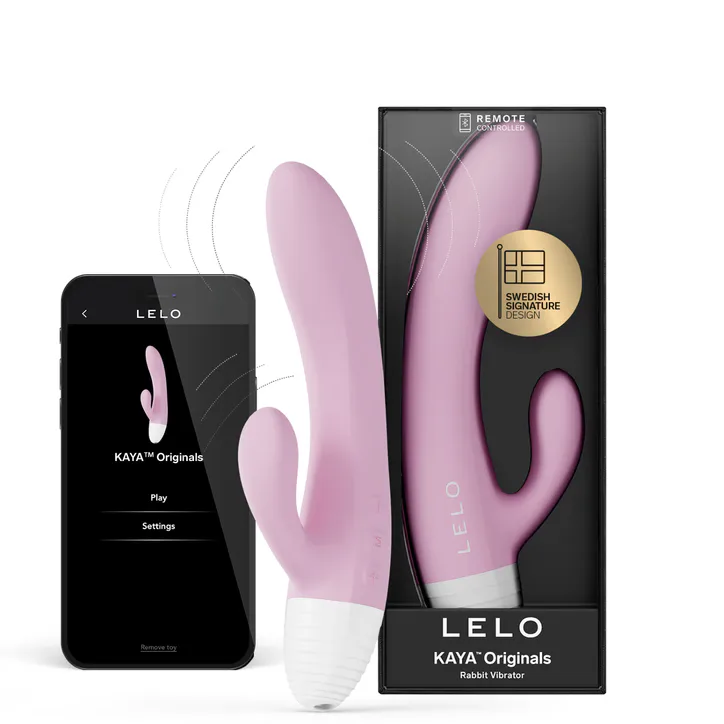 Lelo KAYA™ Originals Rabbit Vibrator Soft Pink detail 2