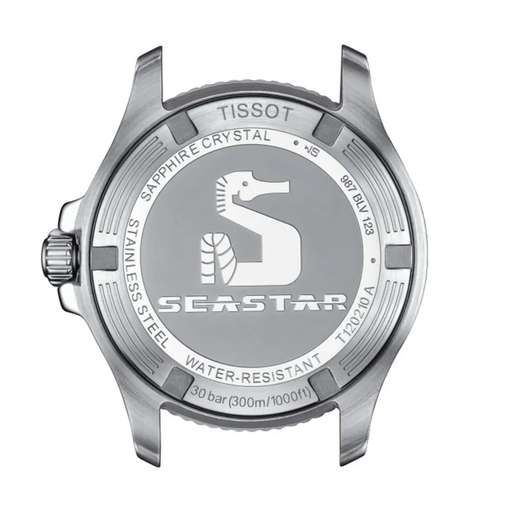 Tissot Seastar 1000 36mm Unisex Watch Interchangeable Strap detail 3