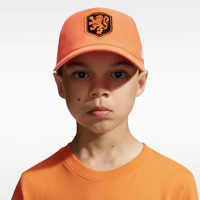 Nike Netherlands 2026/27 Club Cap Poly 5P Youth Nike Club Cap Poly 5P - Hyper Crimson/White
