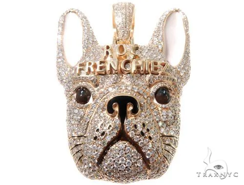RINA - For Him CUSTOM Custom Diamond Pendant 64216 in Rose Gold – Pendant